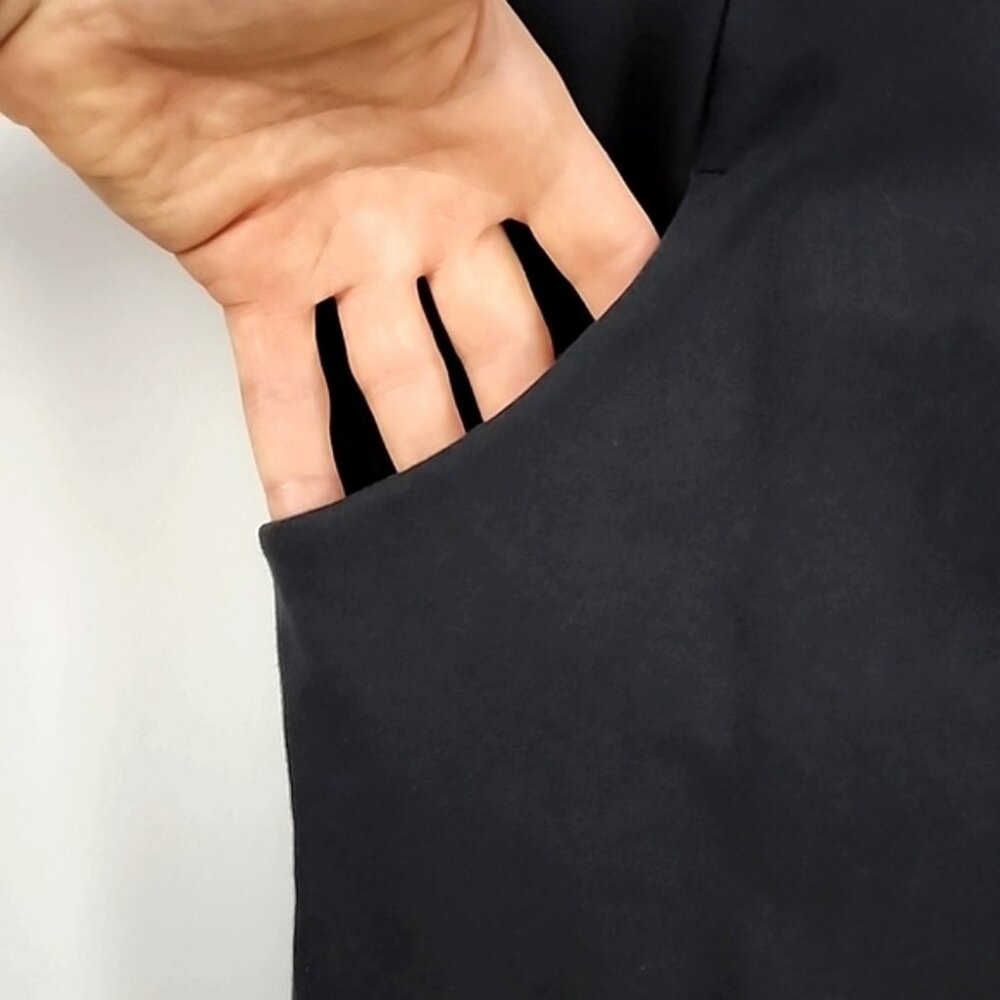 Lululemon That's A Wrap Black Stretch French Terry Cardigan 8 - Picture 12 of 16